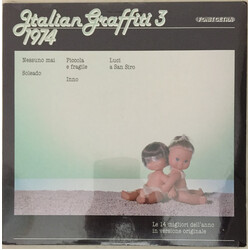 Various Italian Graffiti 3 1974 Vinyl LP USED