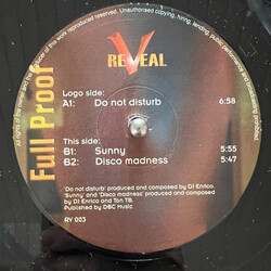 Full Proof Do Not Disturb Vinyl 12" USED