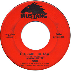 The Bobby Fuller Four I Fought The Law Vinyl 7" USED
