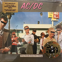 AC/DC Dirty Deeds Done Dirt Cheap Vinyl LP USED