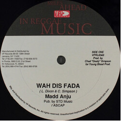 Madd Anju / Red Rat Wha Dis Fada / Buddy She Want Vinyl 12" USED