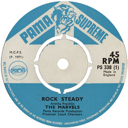 The Marvels Rock Steady / Be My Baby Vinyl 7" USED