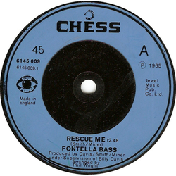 Fontella Bass Rescue Me Vinyl 7" USED