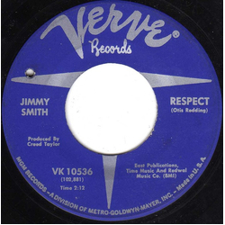 Jimmy Smith Respect / Funky Broadway Vinyl 7" USED