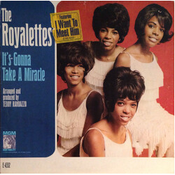 The Royalettes It's Gonna Take A Miracle Vinyl LP USED