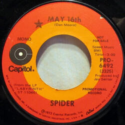 Spider (38) May 16th Vinyl 7" USED