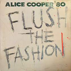 Alice Cooper Flush The Fashion Vinyl LP USED