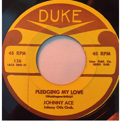 Johnny Ace Pledging My Love / Anymore Vinyl 7" USED