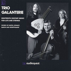 Trio Galanterie Eighteenth Century Music For Lute And Strings Vinyl LP USED