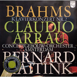 Johannes Brahms / Claudio Arrau / Concertgebouworkest / Bernard Haitink Klavierkonzert Nr. 2 Vinyl LP USED