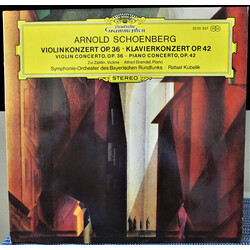 Arnold Schoenberg / Zvi Zeitlin / Alfred Brendel / Symphonie-Orchester Des Bayerischen Rundfunks / Rafael Kubelik Violinkonzert Op. 36 / Klavierkonzer