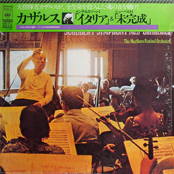 Felix Mendelssohn-Bartholdy / Franz Schubert / Pablo Casals / Marlboro Festival Orchestra Symphony No 4 "Italian" / Symphony No. 8 "Unfinished" Vinyl 