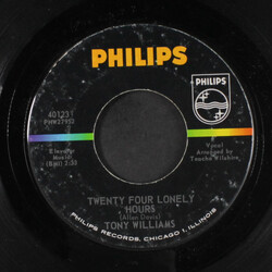Tony Williams (2) Tony Williams - Twenty Four Lonely Hours / Save Me Vinyl 7" USED