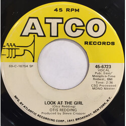 Otis Redding Look At The Girl / That's A Good Idea Vinyl 7" USED