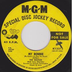 The Beatles / Tony Sheridan My Bonnie Vinyl 7" USED