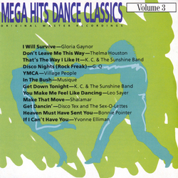 Various Mega Hits Dance Classics Volume 3 CD USED