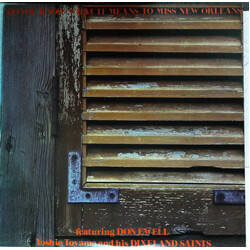 Yoshio Toyama And His Dixieland Saints / Don Ewell Do You Know What It Means To Miss New Orleans Vinyl LP USED