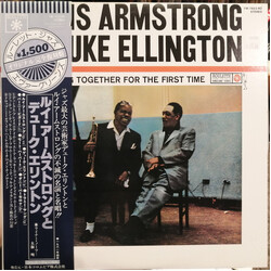 Louis Armstrong / Duke Ellington Recording Together For The First Time Vinyl LP USED