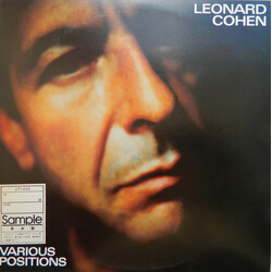 Leonard Cohen Various Positions Vinyl LP USED