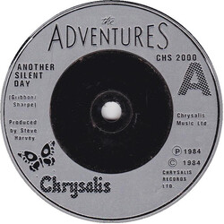 The Adventures Another Silent Day... Vinyl 7" USED