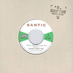 Leonard "Santic" Chin I Don't Wan't To Lose You Vinyl 7" USED
