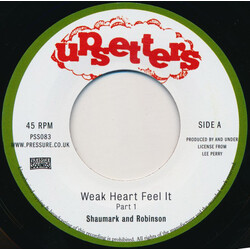 Shaumark & Robinson Weak Heart Feel It Vinyl 7" USED
