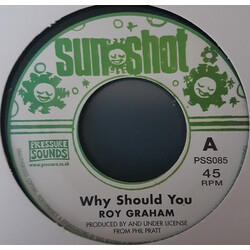 Roy Graham Why Should You Vinyl 7" USED