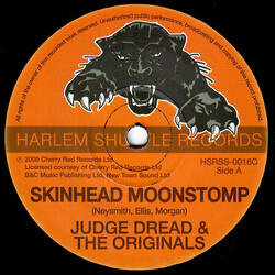 Judge Dread & The Originals Skinhead Moonstomp Vinyl 7" USED