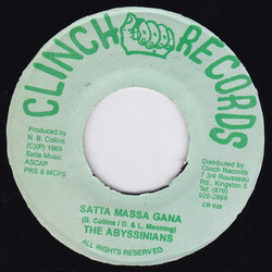 The Abyssinians / Bongo Herman Satta Massa Gana / Thunder Storm Part 2 Vinyl 7" USED