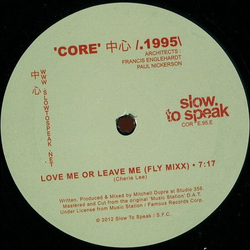Cherie Lee 'Core' 中心 /.1995\ : Love Me Or Leave Me Vinyl 12" USED
