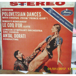 Alexander Borodin / Nikolai Rimsky-Korsakov / Antal Dorati Polovetsian Dances With Chorus · Le Coq D'Or Suite Vinyl LP USED