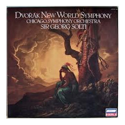 Antonín Dvořák / Chicago Symphony Orchestra / Georg Solti New World Symphony Vinyl LP USED