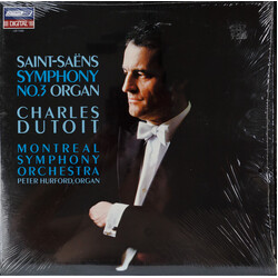 Camille Saint-Saëns / Charles Dutoit / Orchestre symphonique de Montréal Symphony No. 3 Organ Vinyl LP USED