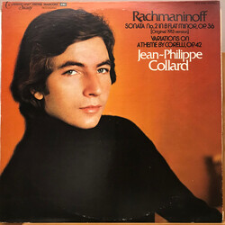 Jean-Philippe Collard / Sergei Vasilyevich Rachmaninoff Sonata No. 2 In B Flat Minor, Op. 36 (Original 1913 Version) / Variations On A Theme By Corell