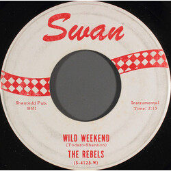 The Rockin' Rebels Wild Weekend Vinyl 7" USED