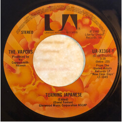 The Vapors Turning Japanese Vinyl 7" USED