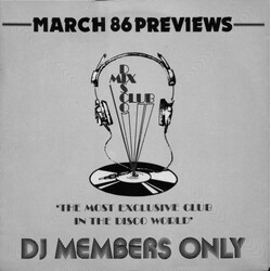 Various March 86 - Previews Vinyl LP USED