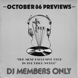 Various October 86 Previews Vinyl LP USED
