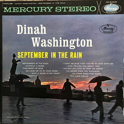 Dinah Washington September In The Rain Vinyl LP USED