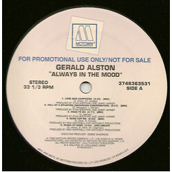 Gerald Alston Always In The Mood Vinyl LP USED