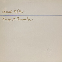 Scritti Politti Songs To Remember Vinyl LP USED
