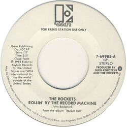 The Rockets (5) Rollin' By The Record Machine Vinyl 7" USED