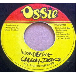 Gregory Isaacs Wondering Vinyl 7" USED