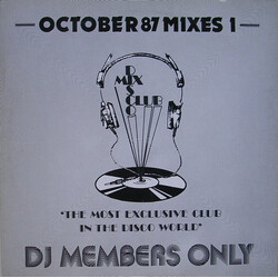 Various October 87 - Mixes 1 Vinyl 12" USED