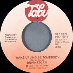 Brainstorm (5) Wake Up And Be Somebody Vinyl 7" USED