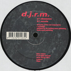 D.J.R.M. Obsession Vinyl 12" USED