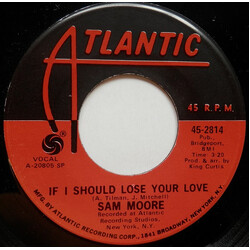 Sam Moore If I Should Lose Your Love / Shop Around Vinyl 7" USED