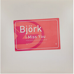 Bjork I Miss You Vinyl 12" USED