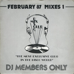 Various February 87 - Mixes 1 Vinyl 12" USED
