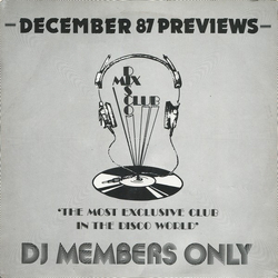 Various December 87 - Previews Vinyl 12" USED
